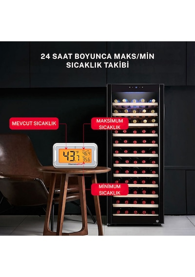 Thermopro Tp110 Derin Dondurucu Buzdolabı Termometre 2 Adet