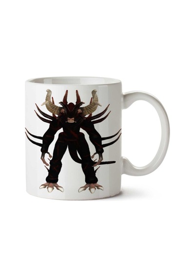 Demon-png-file İki Tarafı Baskılı Kupa Bardak Çok Renkli