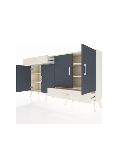 Arges Konsol 5 Raflı 2 Çekmeceli 4 Kapaklı 176x30x99 Aytaşı-antra Aytaşı-antrasit/aytaşı Arges Konsol 5 Raflı 2 Çekmeceli 4 Kapaklı 176x30x99 Aytaşı-antra Aytaşı-antrasit/aytaşı