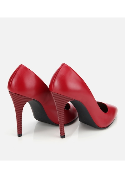 Hotiç Kadın Deri Kırmızı Yüksek Topuklu Stiletto 01ayh312580a750 01ayh312580a750 Kırmızı