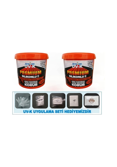 30 Kg Avantajlı Su İzolasyon Boyası Paket Uv-K Premium Silikonlu