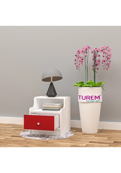 Tual Çocuk Odası Komodin Suntalam Sis Gri