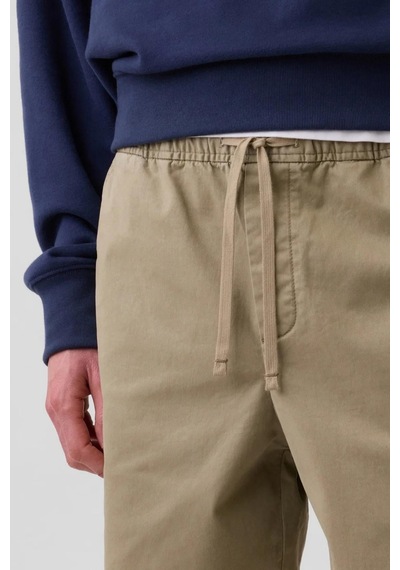 Gap Erkek 7" Essential Pull-on Khaki Şort-14324 Haki