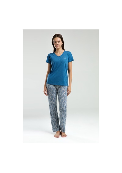 Arnetta Kadın Lacivert Pijama Takımı Ar3209-s-v2 Lacivert