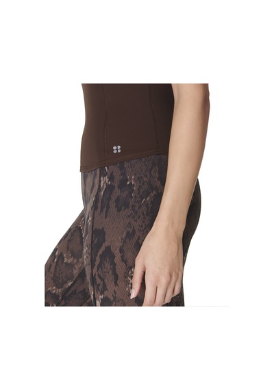 Sweaty Betty Sweaty Betty Super Soft Sculpting Kadın Kahverengi Tank Top 44049 Kahve