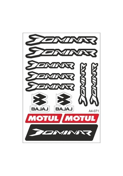 A4 Sticker 071 Tek Paket Çoklu Sticker Diğer