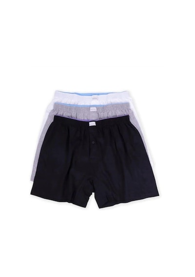 Jiber 183 Erkek Karışık Renkli Battal Havlu Bel Boxer 9 Adet 001