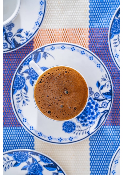 Acar Orlo 6 Kişilik Kahve Fincan Takımı - 90 Ml Renkli