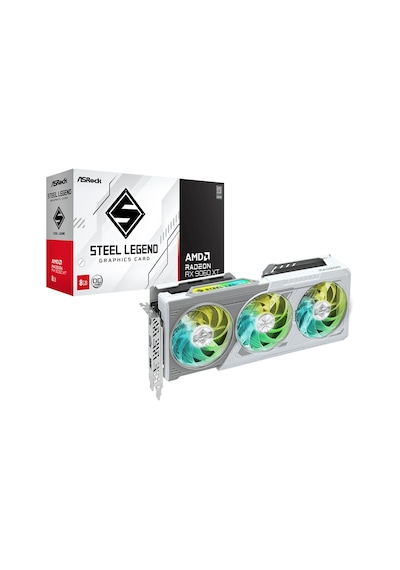 Asrock AMD Radeon™ RX 9060 XT Steel Legend 8 GB OC GDDR6 128 Bit Ekran Kartı