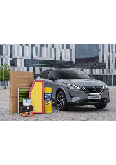 Nissan Qashqai 1.5 Hybrid J12 E-power 2022 Sonrası Periyodik Yağ Bakım Filtre Seti Balata Sprey4'lü Paket Sarı