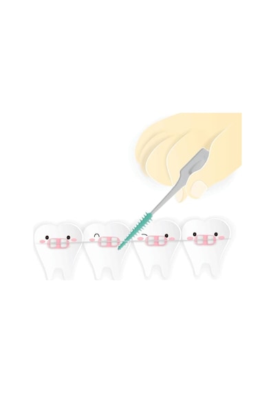 Stopever Well Tooth Arayüz Fırçası 40 Adet Naneli Ferahlık & Seyahat Çantası Hediyeli