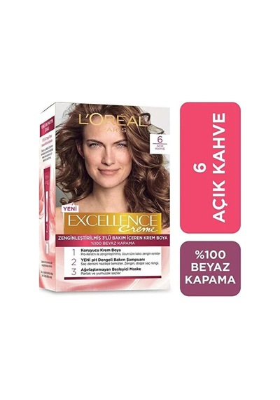 Saç Boyasi & Excellence Creme 7 Kumral Yeni