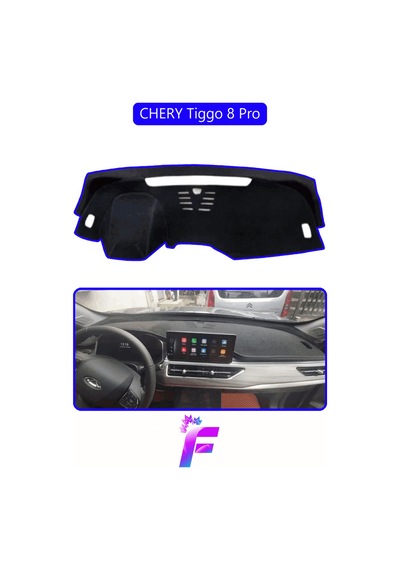 Chery Tiggo 8 Pro Torpido Örtüsü Güneşten, Isıdan, Çatlamadan Korur Tam Uyum D47 Torpido Halısı