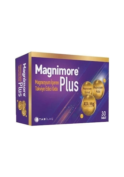 Magnimore Plus Magnezyum 30 Tablet