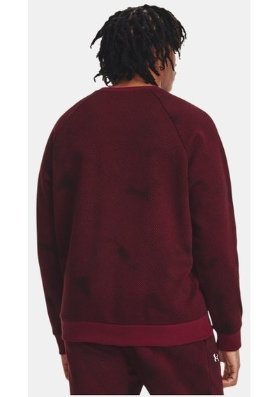 Under Armour Erkek UA Rival Fleece Baskılı Bisiklet Yaka 1379756-600 Beyaz Under Armour Erkek UA Rival Fleece Baskılı Bisiklet Yaka 1379756-600 Beyaz