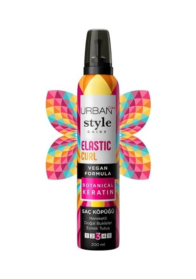 Urban Care Style Elastıc Curl Köpük 3 200 Ml.