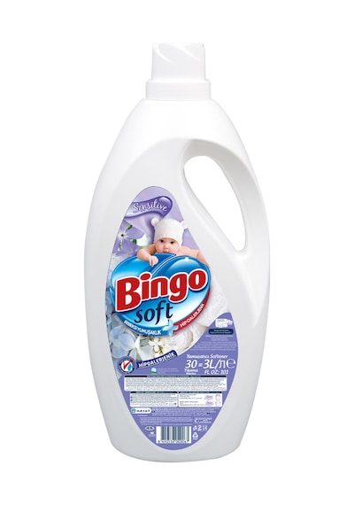 Bingo Soft Yumuşatıcı 3 L Sensitive 3 Adet 2'li Set