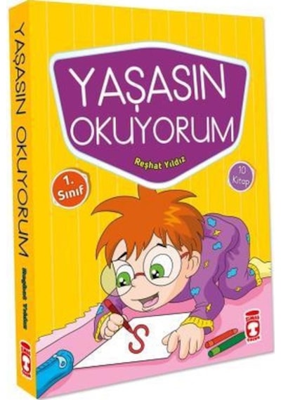 Timaş 1. Sınıf Yaşasın Okuyorum Hikaye Seti 10 Kitap