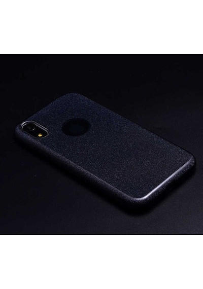 Apple Uyumlu iPhone Xr 6.1 Kılıf Zore Shining Silikon Siyah