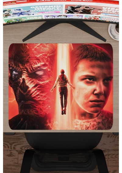 Stranger Things 2 V3 48x40 Xl Gaming Kauçuk Kaymaz Taban Mouse Pad Fare Altlığı