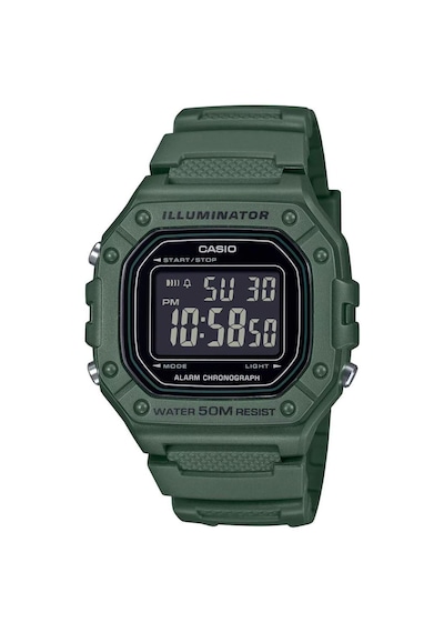 Casio W-218h-3bvdf Erkek Kol Saati Yeşil
