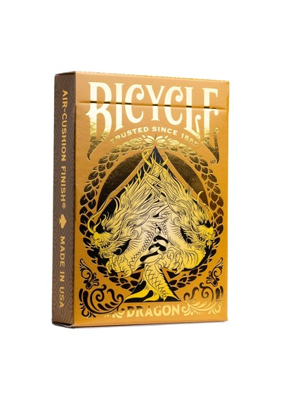 Bicycle Gold Dragon Folyo Premium Oyun Kartları, 1 Güverte