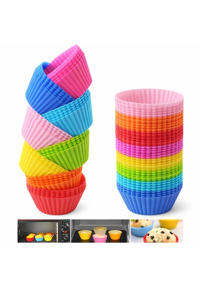 Dr.maya 18'li Cupcake Kek Kapları Çok Renkli