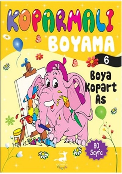 Koparmalı Boyama - 6- Olimpos Çocuk