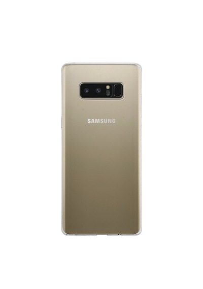 Samsung Galaxy Uyumlu Note 8 Kapak 1mm Şeffaf Silikon Kılıf