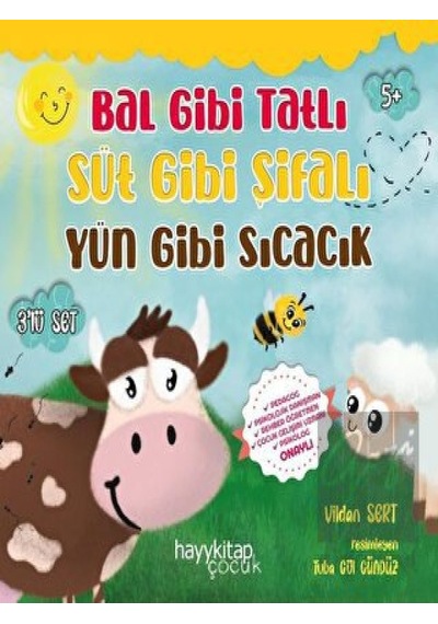 Hayykitap - Bal Gibi Tatlı Süt Gibi Şifalı Yün Gibi Sıcacık 3’lü Set