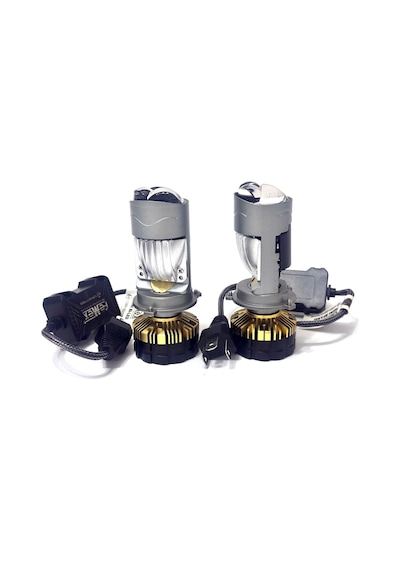Femex H4 Pro Plus Exclusive Mini Bi-led + Laser Kendinden Mercekli Selektör Aparatlı Performans Led