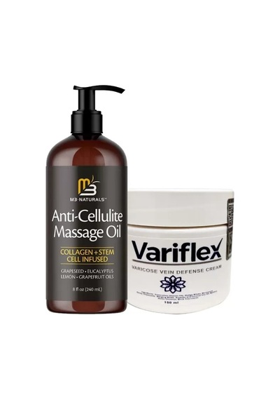 Hubrendy Sh Anti-cellulite Massage Oil 240 Ml + Variflex Varislerinize 150 Ml Krem