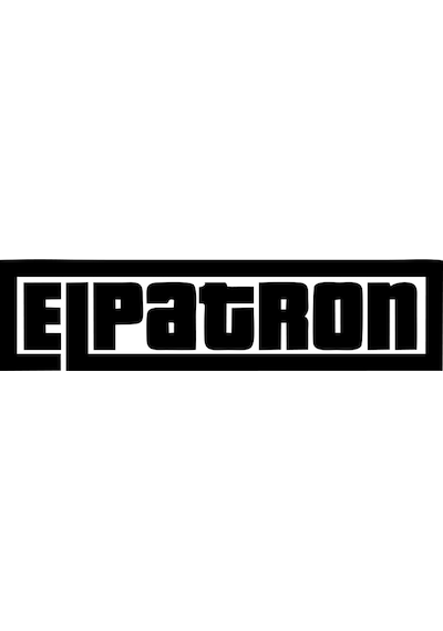 Elpatron Araba Sticker 17x17 Cm Siyah