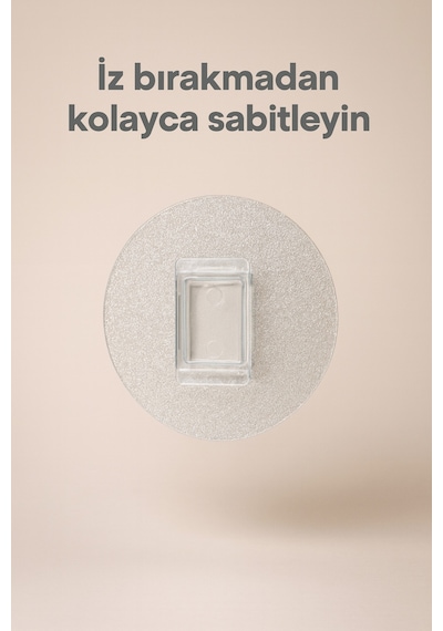 Kendiliğinden Yapışkanlı Bambu Rulo Kağıt Havluluk Tutacağı 35 Cm Pembe