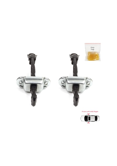 2x Ön Kapı Gergisi Honda Civic 10 2016-2021 Insight Mk3 Ze4 İçin Standart