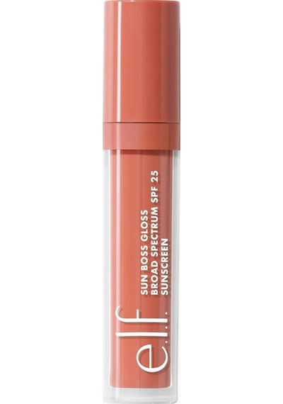 E.l.f. Sun Boss Gloss Spf 25 Nemlendirici Ve Parlak Dudak Parlatıcısı Dudak Parlatıcıları Peachy Kween