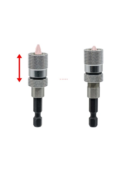 Narex 832801 Derinlik Ayarlı Manyetik 1-4'' Bits Tutucu