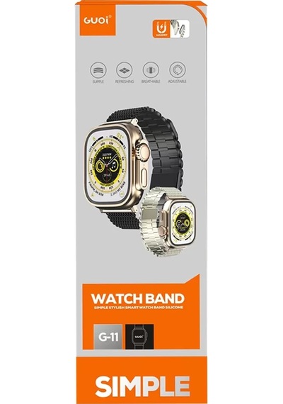Newface Apple Watch 42mm Ascend Metal Kordon - Siyah