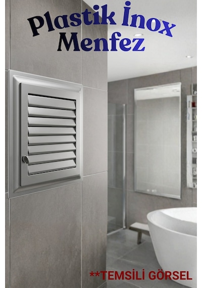30 X 30 Cm Gri Plastik Menfez - Banyo, Wc Ve Tuvalet İçin Panjurlu Havalandırma Kapağı Izgarası Pencere 30x30 Panjur Sineklik Kapağı Izgarası Hava Kanalı Çıkışı Duvar Cam Kare Aspiratör Baca Teli 30 X 30 Cm Gri Plastik Menfez - Banyo, Wc Ve Tuvalet İçin Panjurlu Havalandırma Kapağı Izgarası Pencere 30x30 Panjur Sineklik Kapağı Izgarası Hava Kanalı Çıkışı Duvar Cam Kare Aspiratör Baca Teli