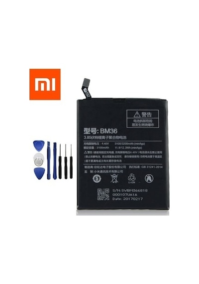 Senalstore Xiaomi Mi5s Uyumlu Pil Batarya Bm36 Ve Tamir Seti