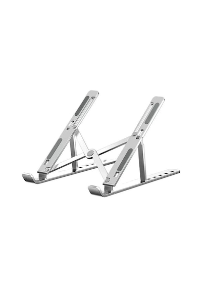 PrimeX ADS-AL05 Alüminyum Ayarlı Laptop Apple Uyumlu MacBook Notebook Yükseltici Tutucu Stand