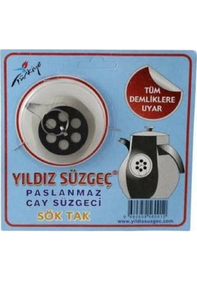 Çaydanlık Içi Süzgeç Demlik Süzgeci Çelik Diğer