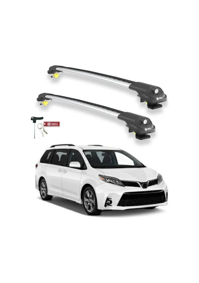 Turtle Toyota Sienna Xl30 2011-2020 Ara Atkı Air1 Gri