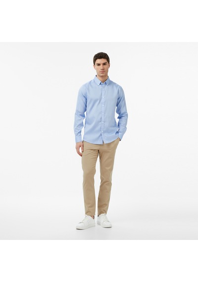 Nautica Erkek Mavi Slim Fit Gömlek Düz W65475t Mavi