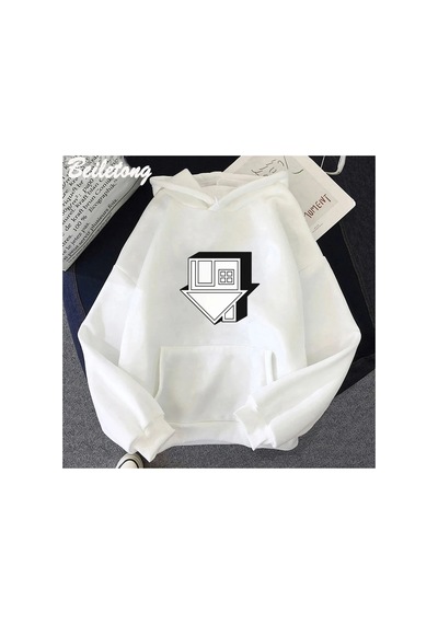 Tarzsokak Beyaz Arctic Monkeys Nbhd Mahalle Hoodie Komik Karikatür Grafik Gotik