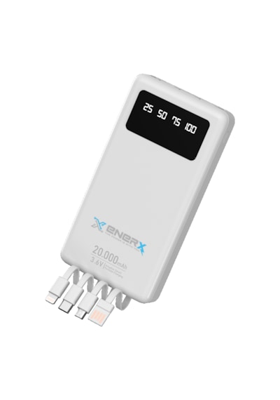 Enerx Enr-p20dc 20.000 Mah 2.1a Dahili Kablolu Powerbank
