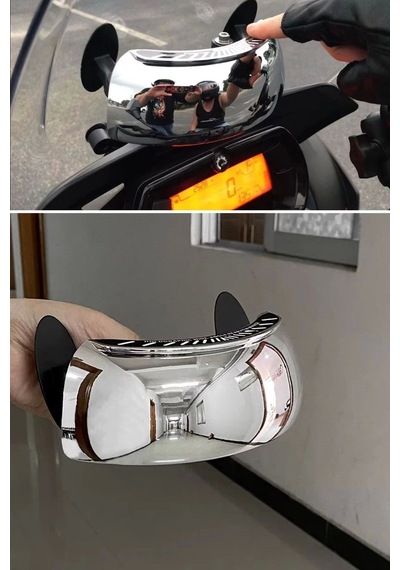 Motosiklet İçin Islanmaya Dayanıklı Geniş Açı Görme Ve Kör Nokta Aynası