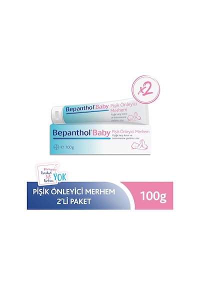 Baby Pişik Önleyici Merhem 2x100 Gr Combo Avanta 2 Adet
