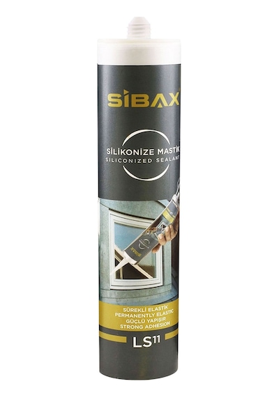Ls46 Genel Amaçlı Beyaz Silikonize Mastik Silikon 450 Gr