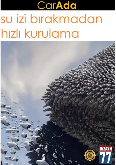 Profesyonel Mikrofiber Oto Kurulama Ve Temizlik Havlusu 50cmx70cm